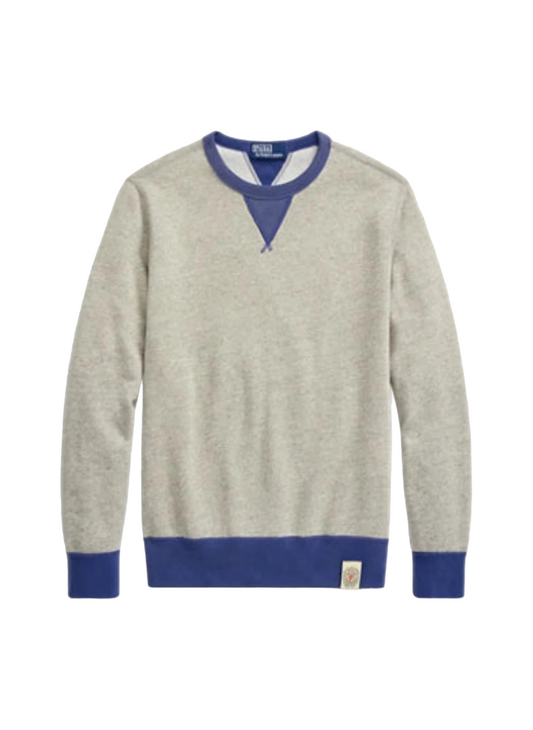 Two-Tone Fleece Sweatshirt