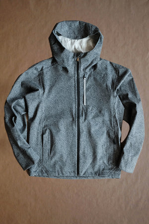 James 3L Rain Jacket - Grey Donegal