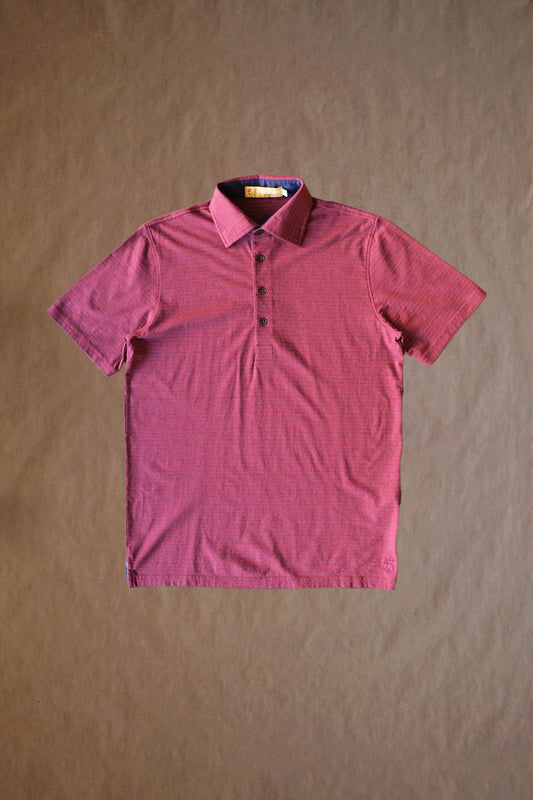 John 4 Button Polo - Madison/Redline