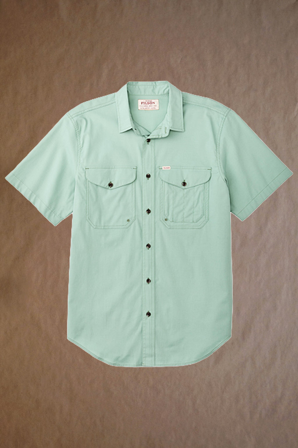 Twin Lakes Short Sleeve Sport Shirt - Granite Green