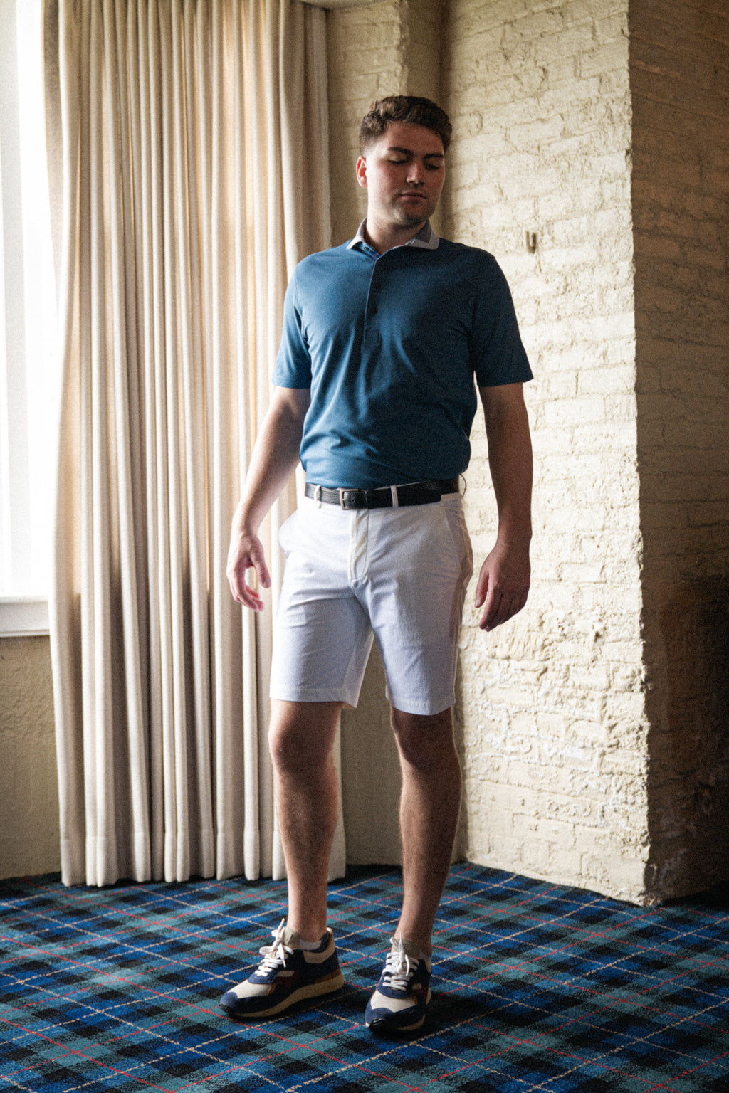 Ben Performance Short - White