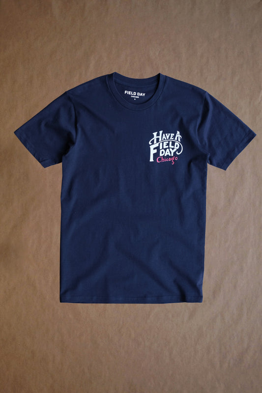 Mantra Tee - Navy