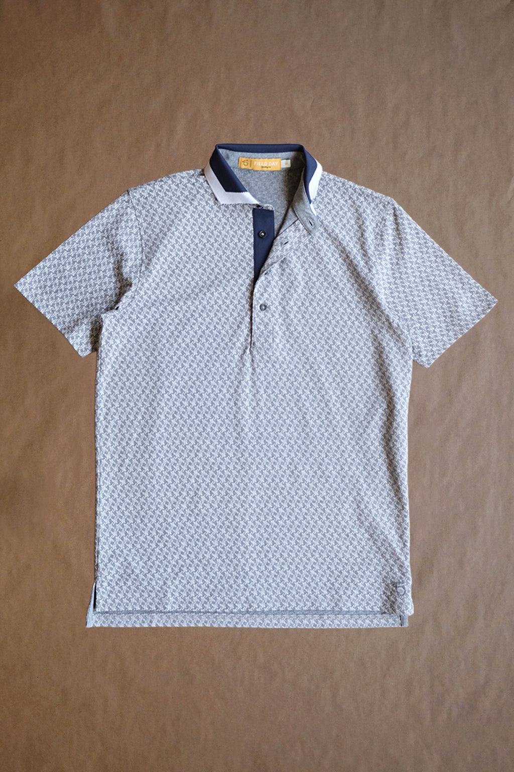 Dunne Performance Polo - Lt. Grey Heather Albatross