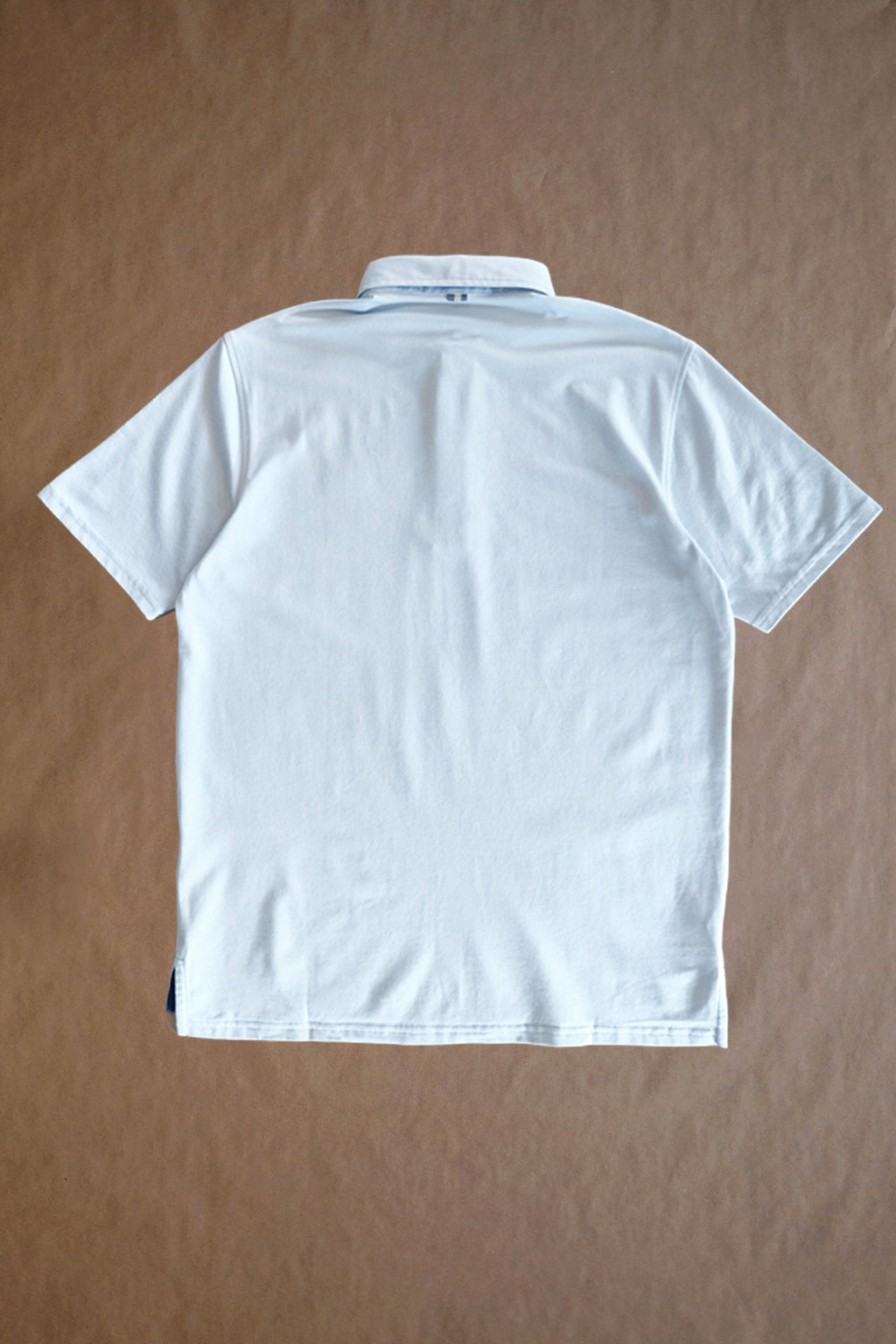 Mettille Performance Polo - Burnham / White Step