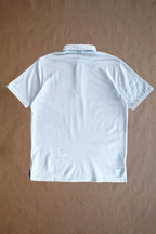 Mettille Performance Polo - Burnham/White Step