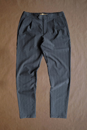 Nygren Performance Trouser - Black Herringbone