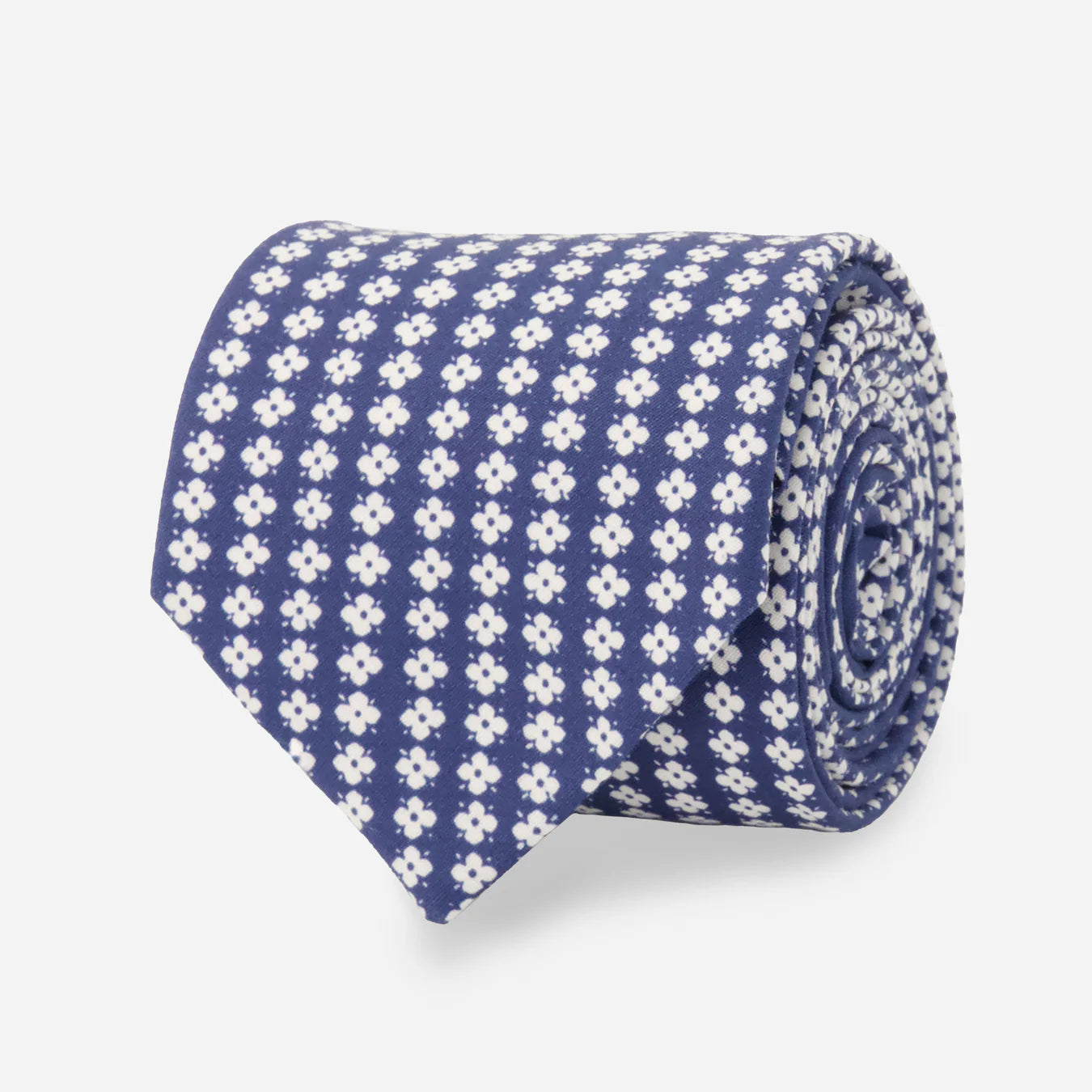 Laura Ashley x The Tie Bar Humble Daisy Navy Tie