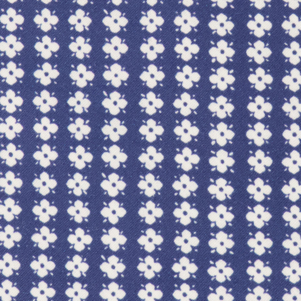 Laura Ashley x The Tie Bar Humble Daisy Navy Tie
