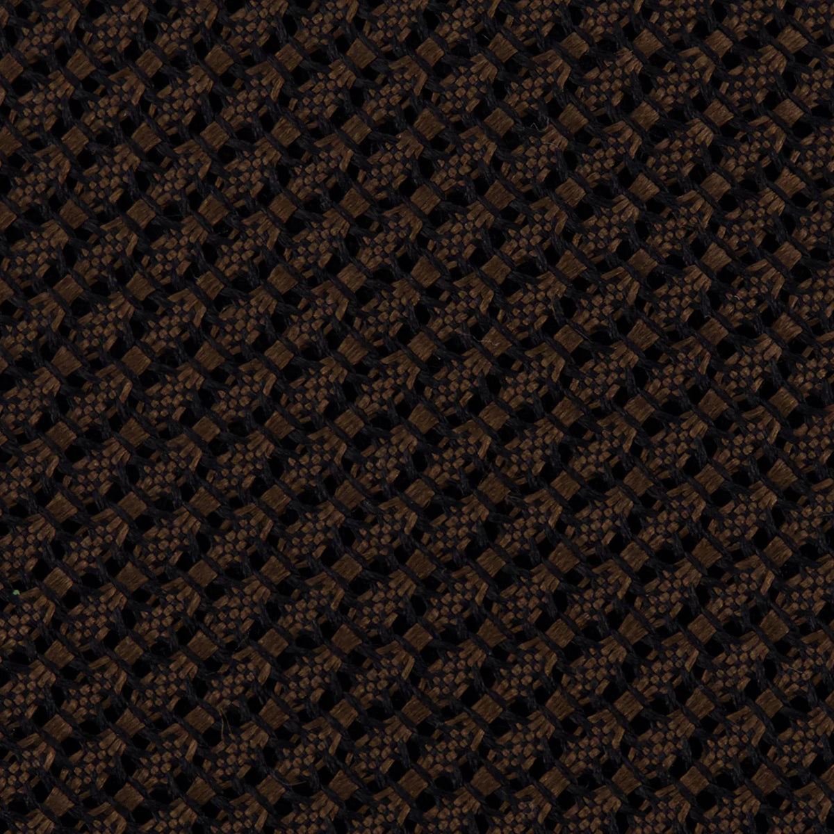 Solid Grenadine Chocolate Brown Windsor Tie