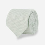 Solid Grenadine Sage Green Windsor Tie
