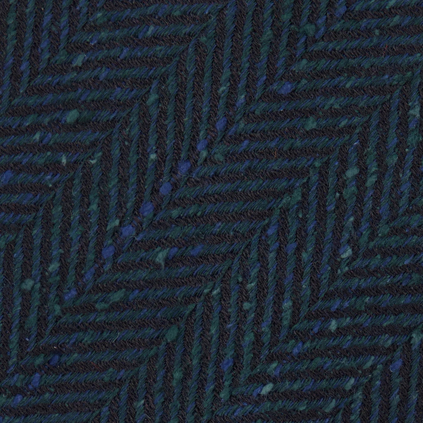 Affinato Herringbone Hunter Green Windsor Tie