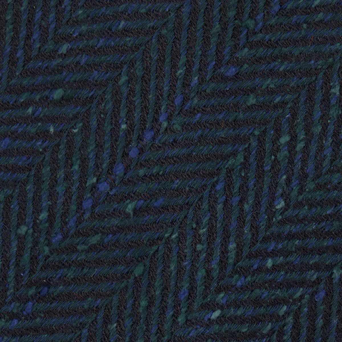 Affinato Herringbone Hunter Green Windsor Tie