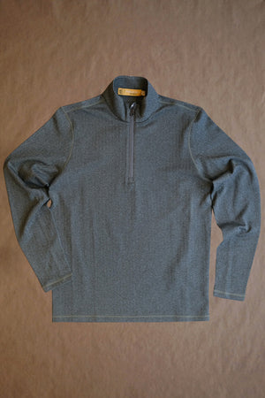 Palmer Performance 1/4 Zip - Field Herringbone