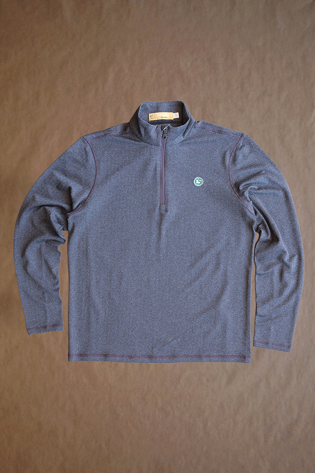 Palmer Performance 1/4 Zip - Evans Scholars Edition - Madison Herringbone
