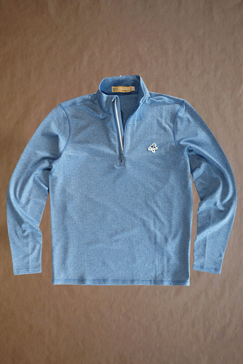 Palmer Performance 1/4 Zip - Shedd Herringbone