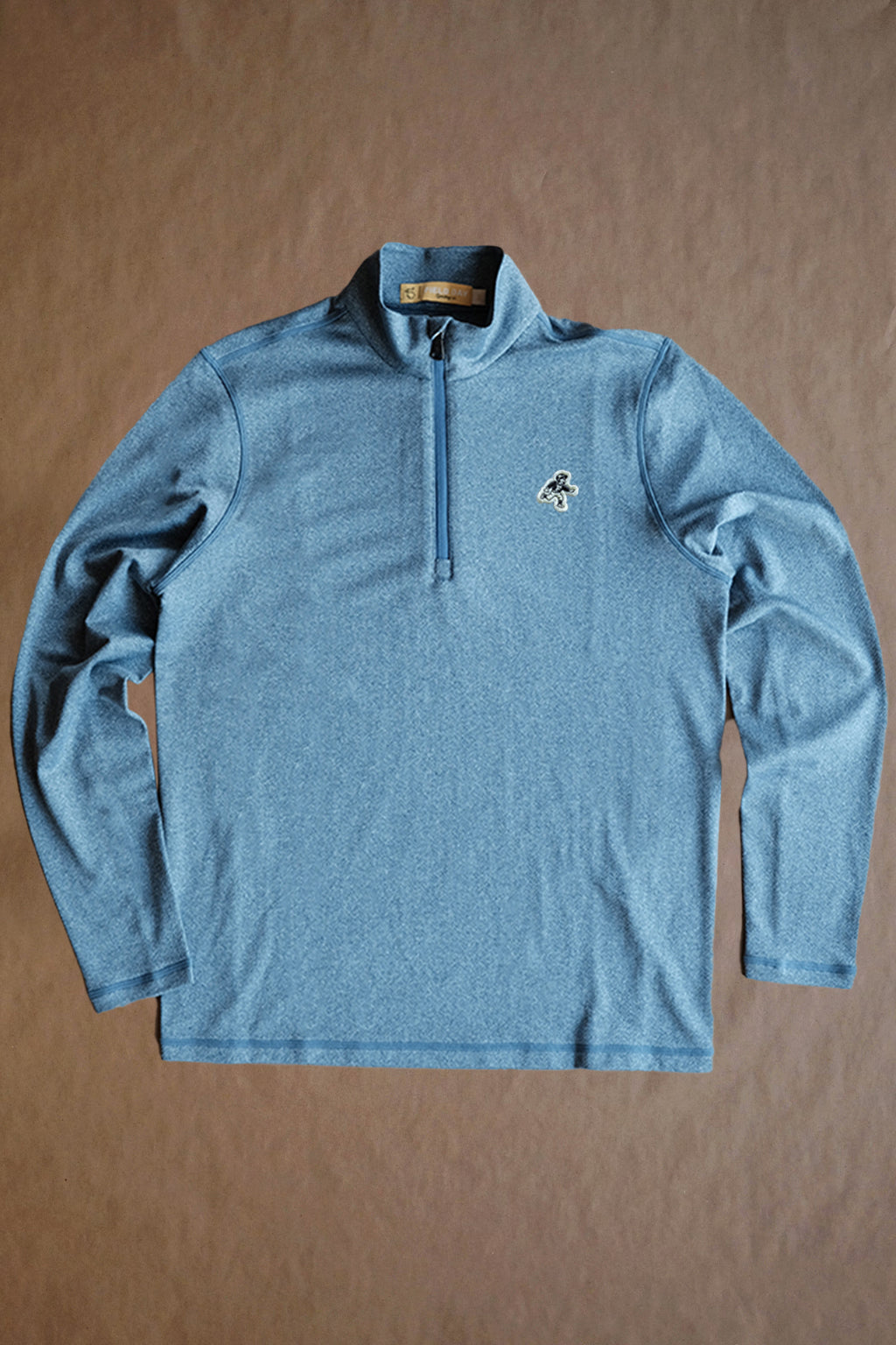 Palmer Performance 1/4 Zip - Shedd Herringbone