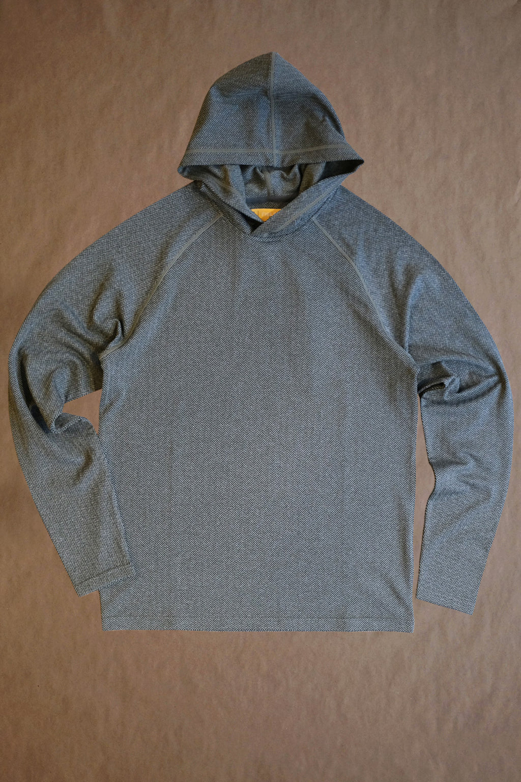 Palmer Performance Hoodie - Field Herringbone