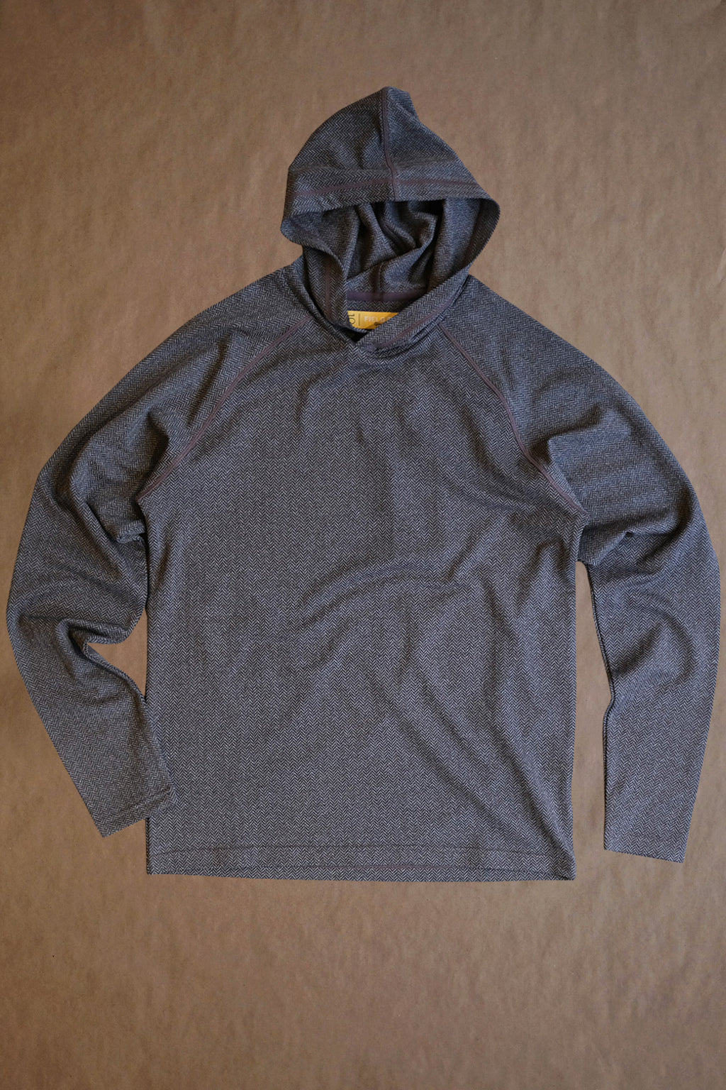 Palmer Performance Hoodie - Madison Herringbone