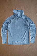 The Palmer Performance Hoodie - Shedd Herringbone