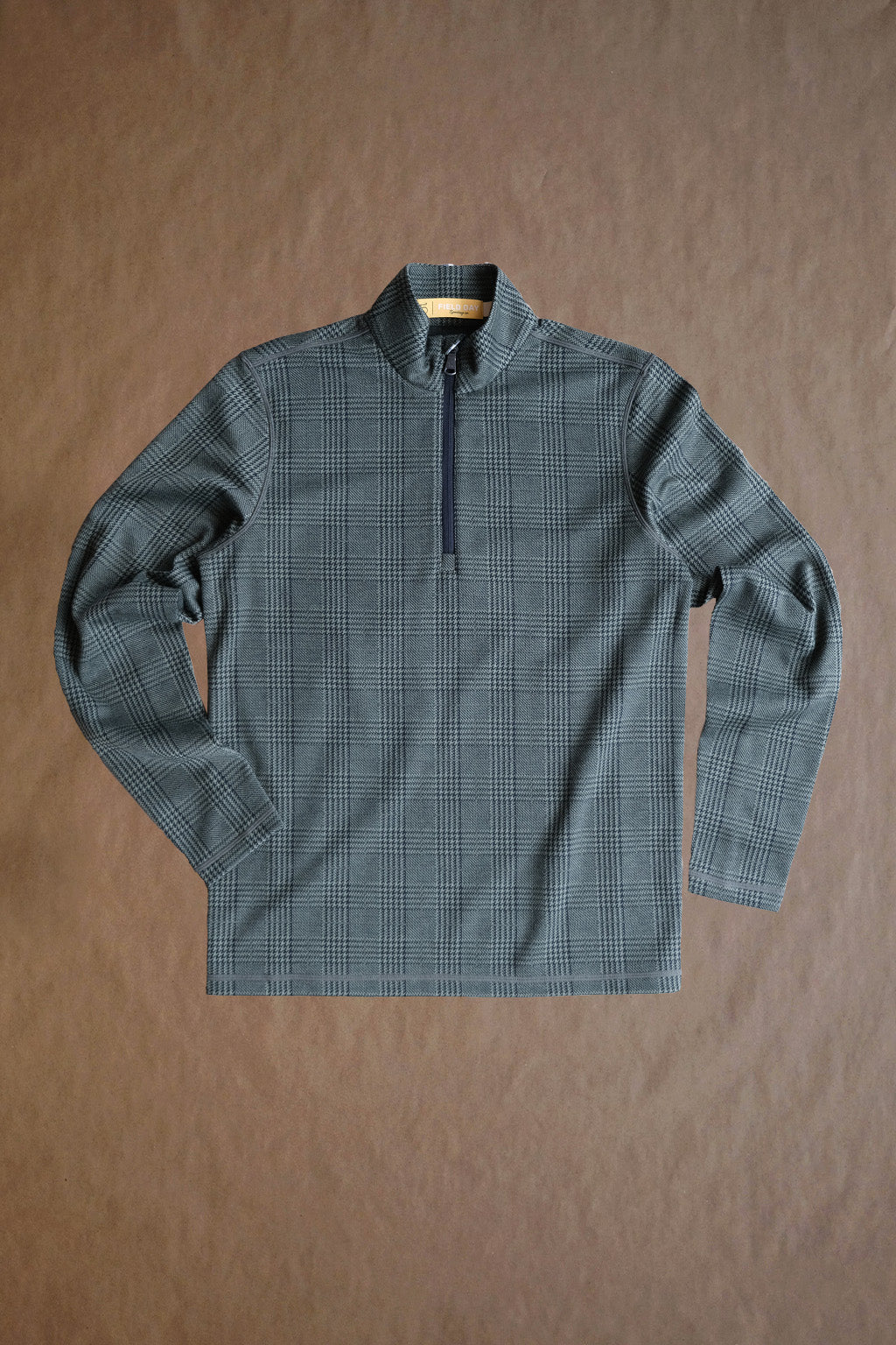Dunbar 1/4 Zip - Field Glen Check