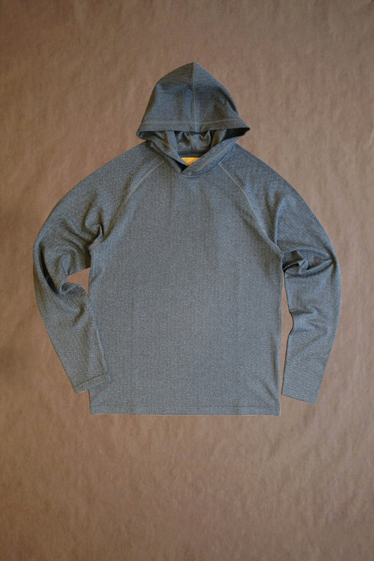 Palmer Performance Hoodie - Field Herringbone