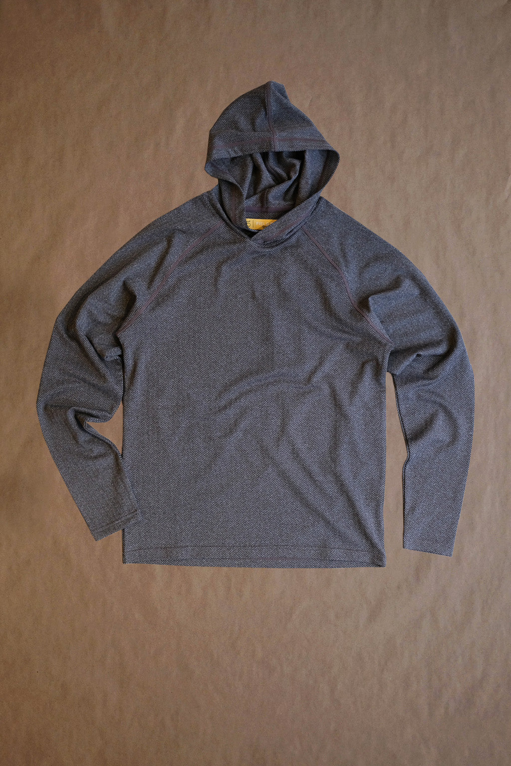 Palmer Performance Hoodie - Madison Herringbone