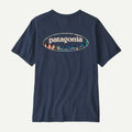 Oval Logo T-Shirt - Navy