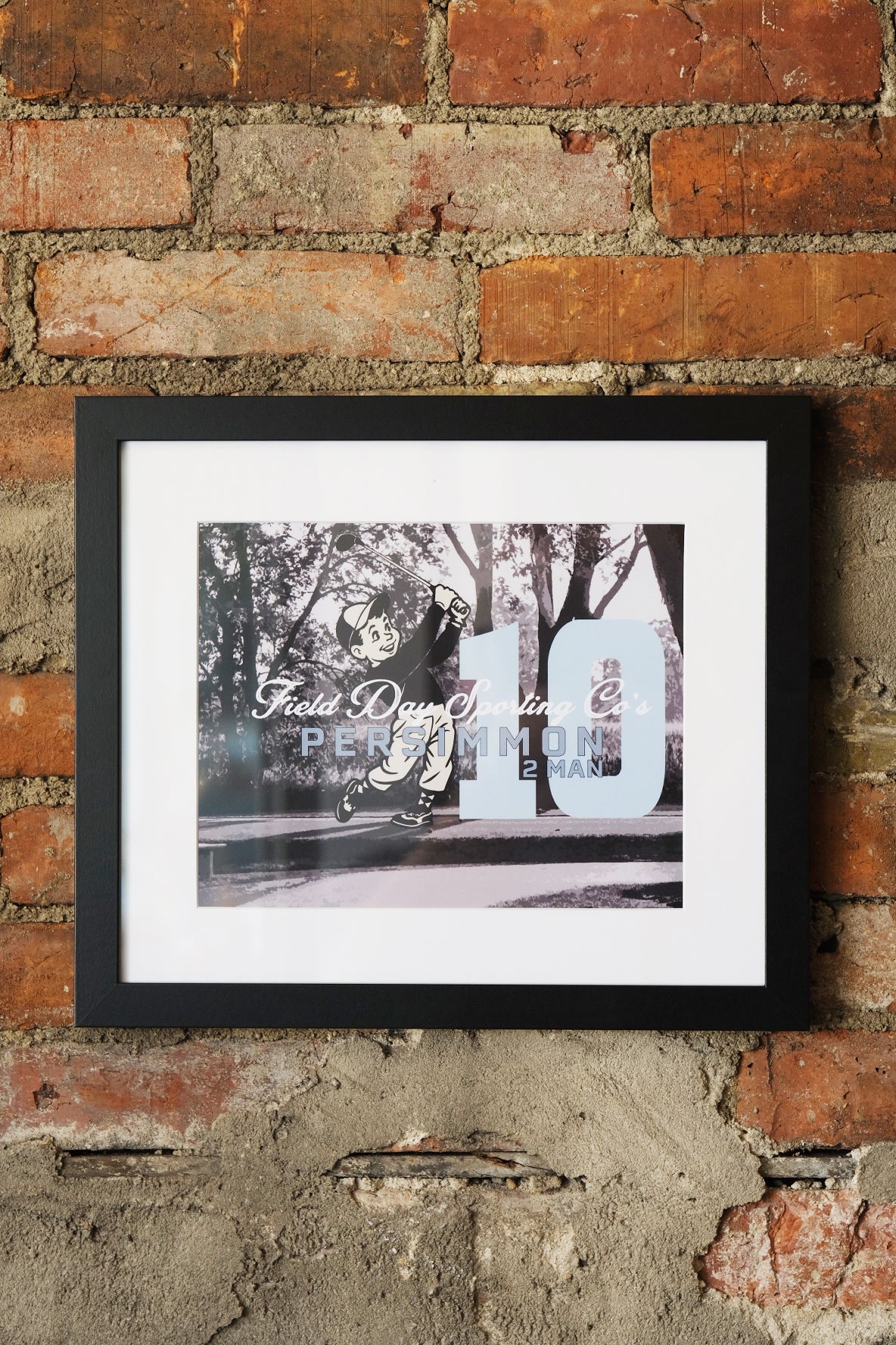 No. 10 Persimmon Classic Print