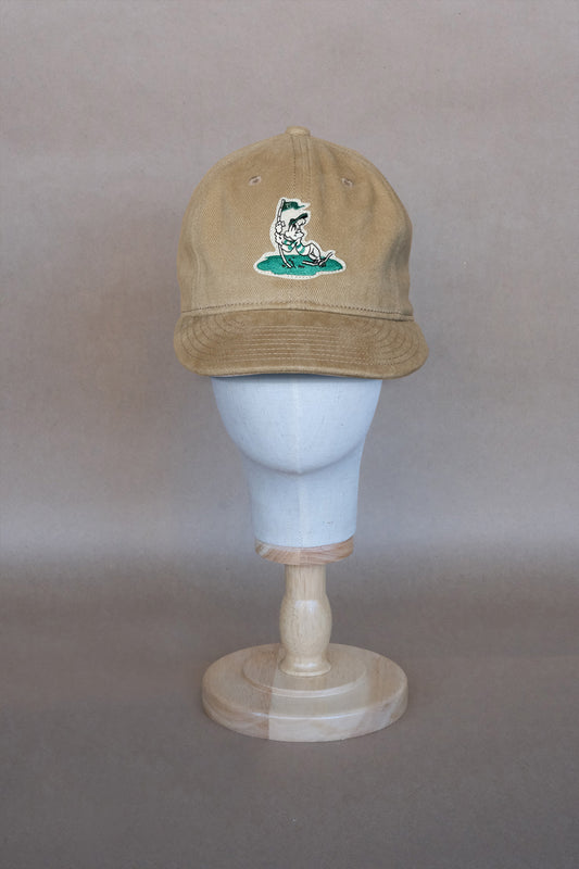 Pin Pointers Caddie Cap Brushed Cotton - Sand