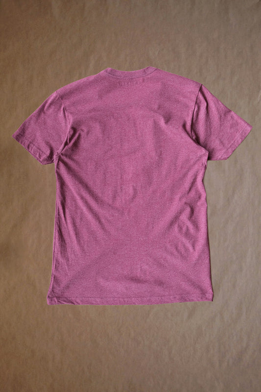 Retro Goal Line Tee - Maroon