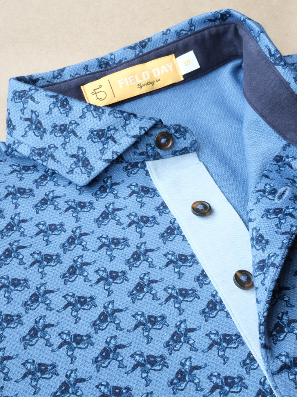 Mettille Performance Polo - Shedd Runboy Print