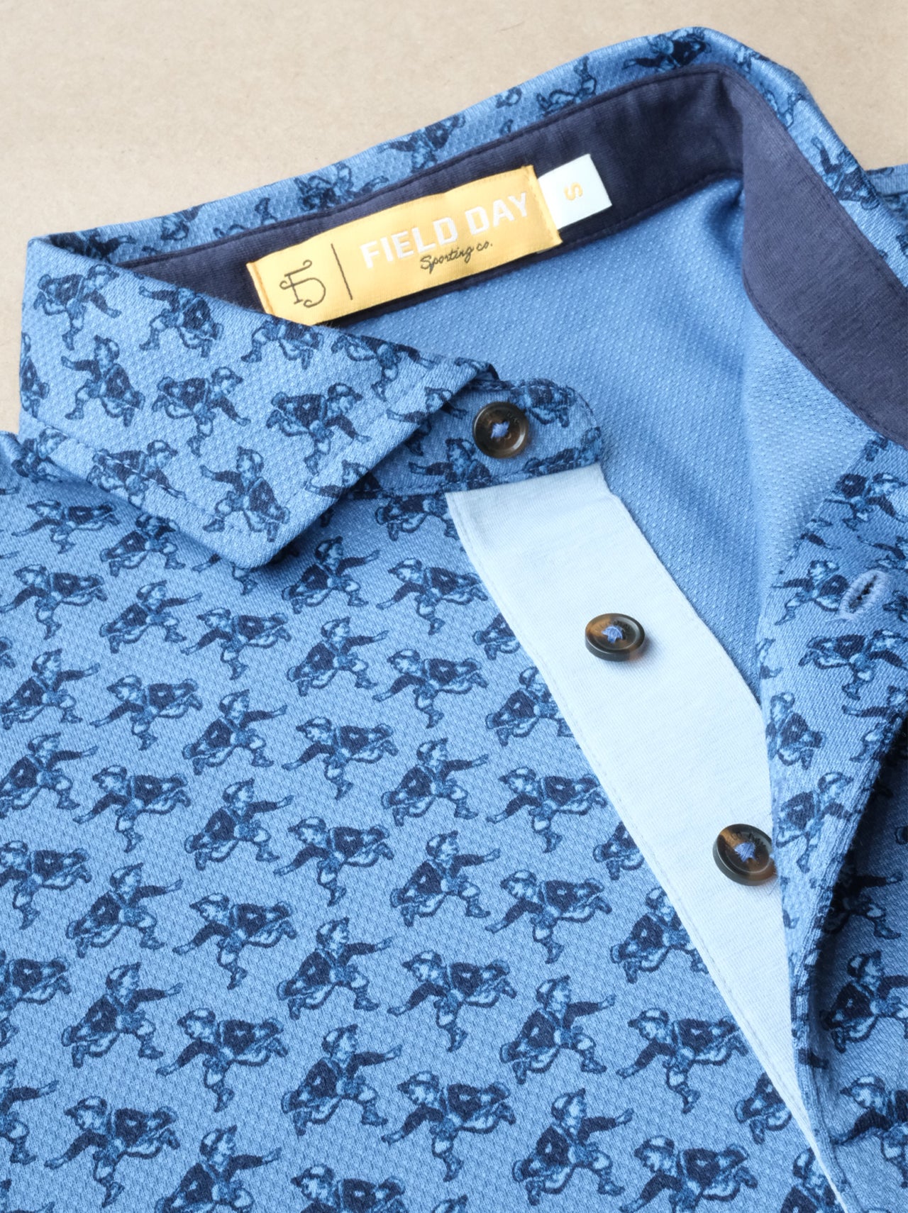 Mettille Performance Polo - Shedd Runboy Print