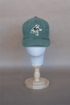 Run Boy Brushed Cotton Caddie Cap - Fern
