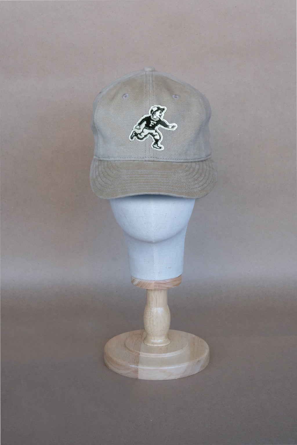 Run Boy Brushed Cotton Caddie Cap - Sand