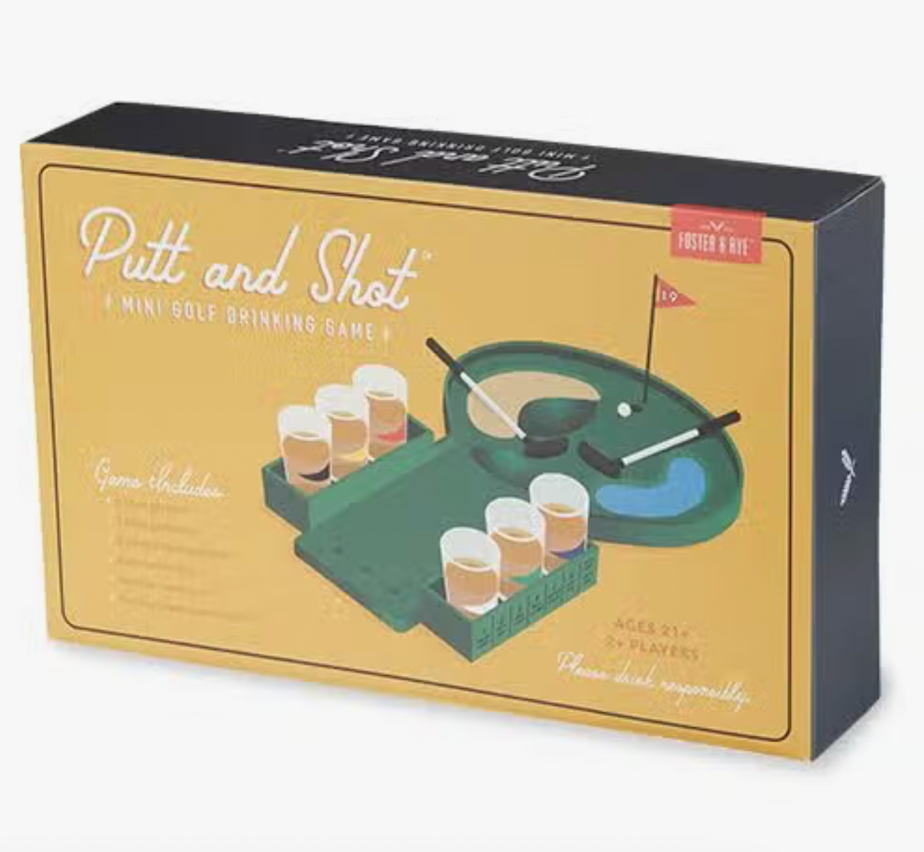 Putt & Shot Mini Golf Drinking Game