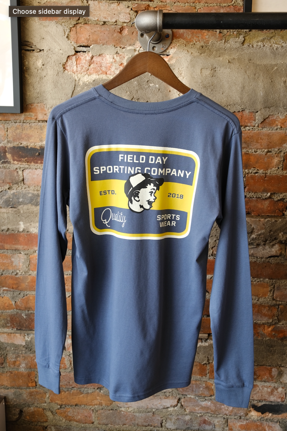 Run Boy Quality Long Sleeve Tee
