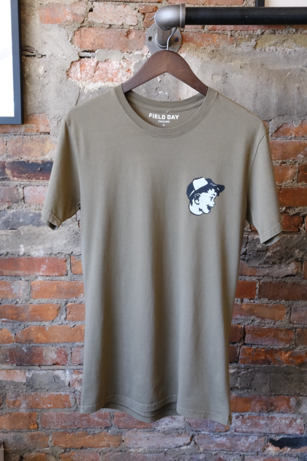 Run Boy Quality Tee - Sage