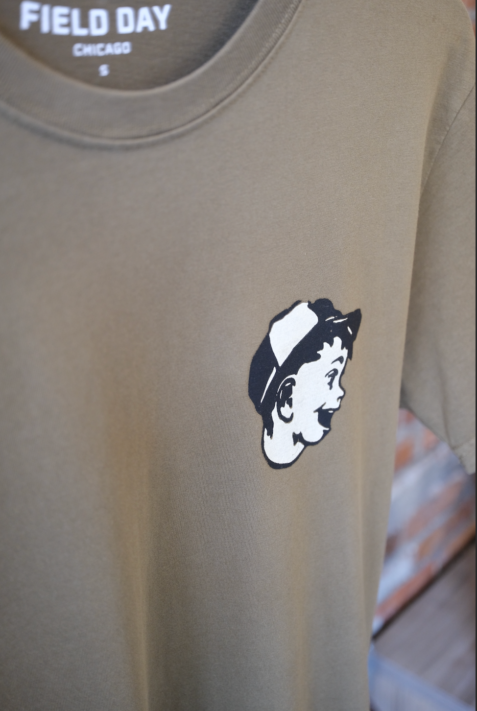 Run Boy Quality Tee - Sage