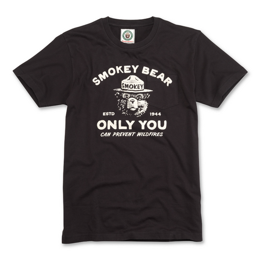 Smokey Bear Burton Pocket Tee