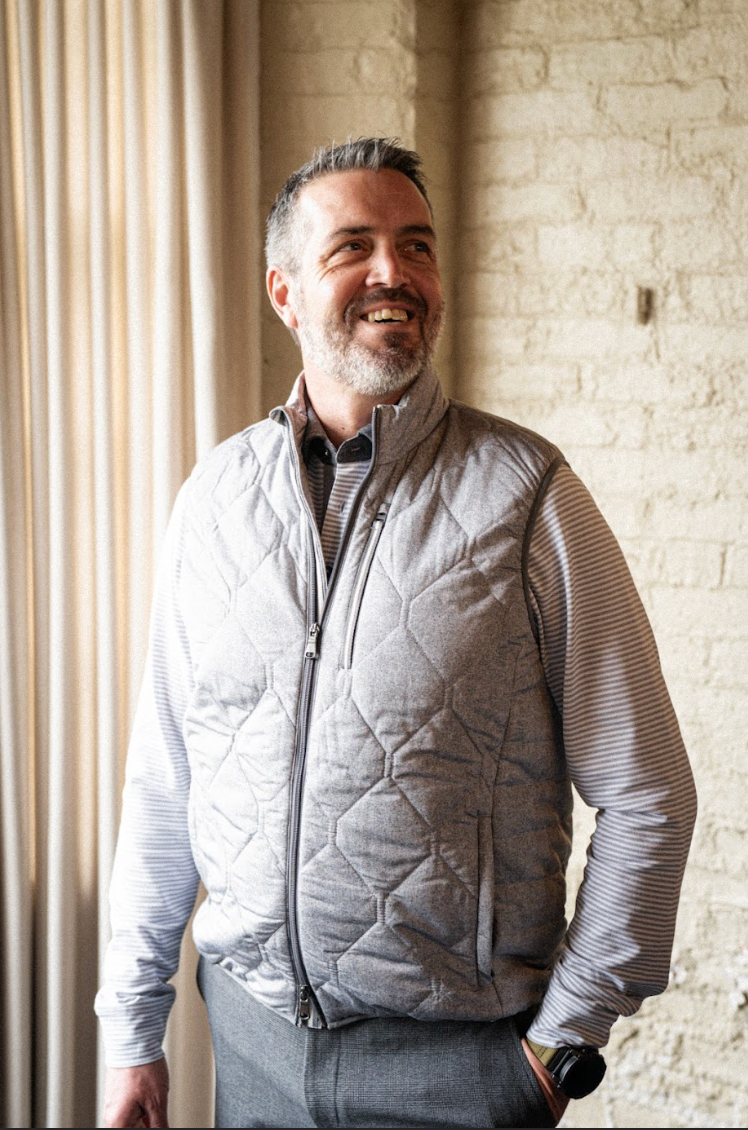 Frankie Vest - Grey Melton