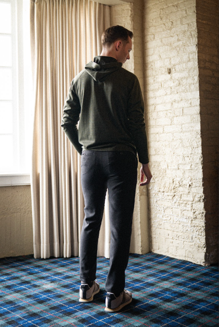 Dunbar Hoodie - Field Glen Check