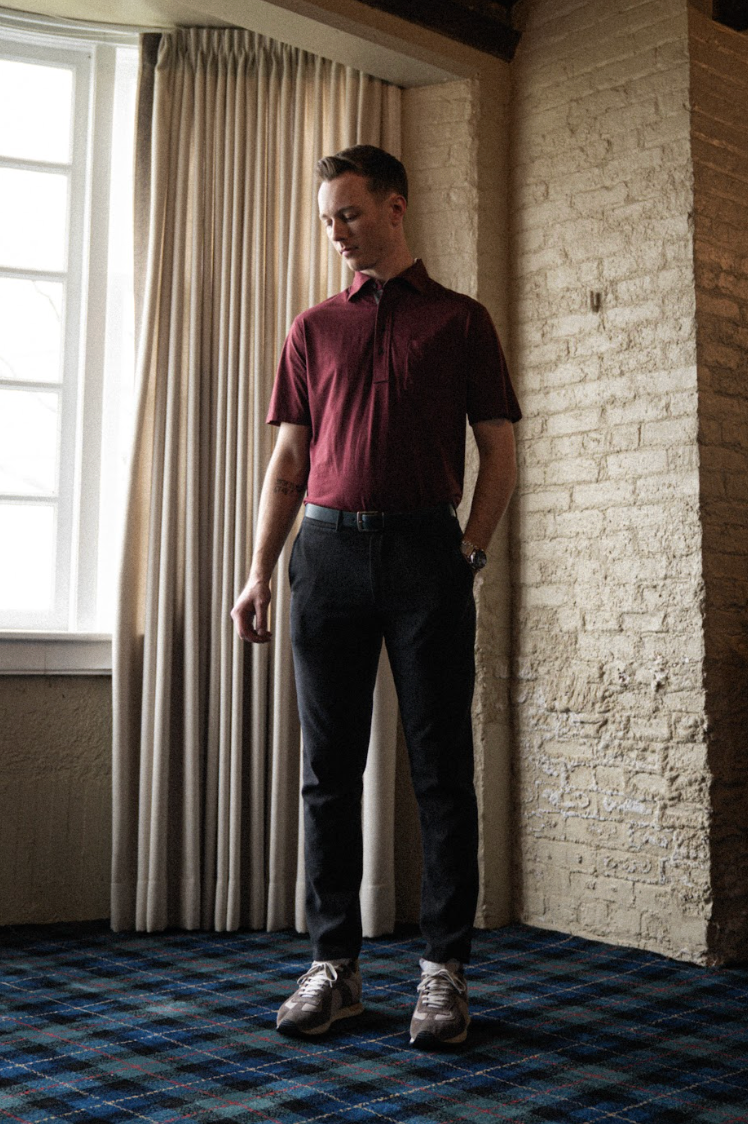 Francis 4 Button Pocket Polo - Madison