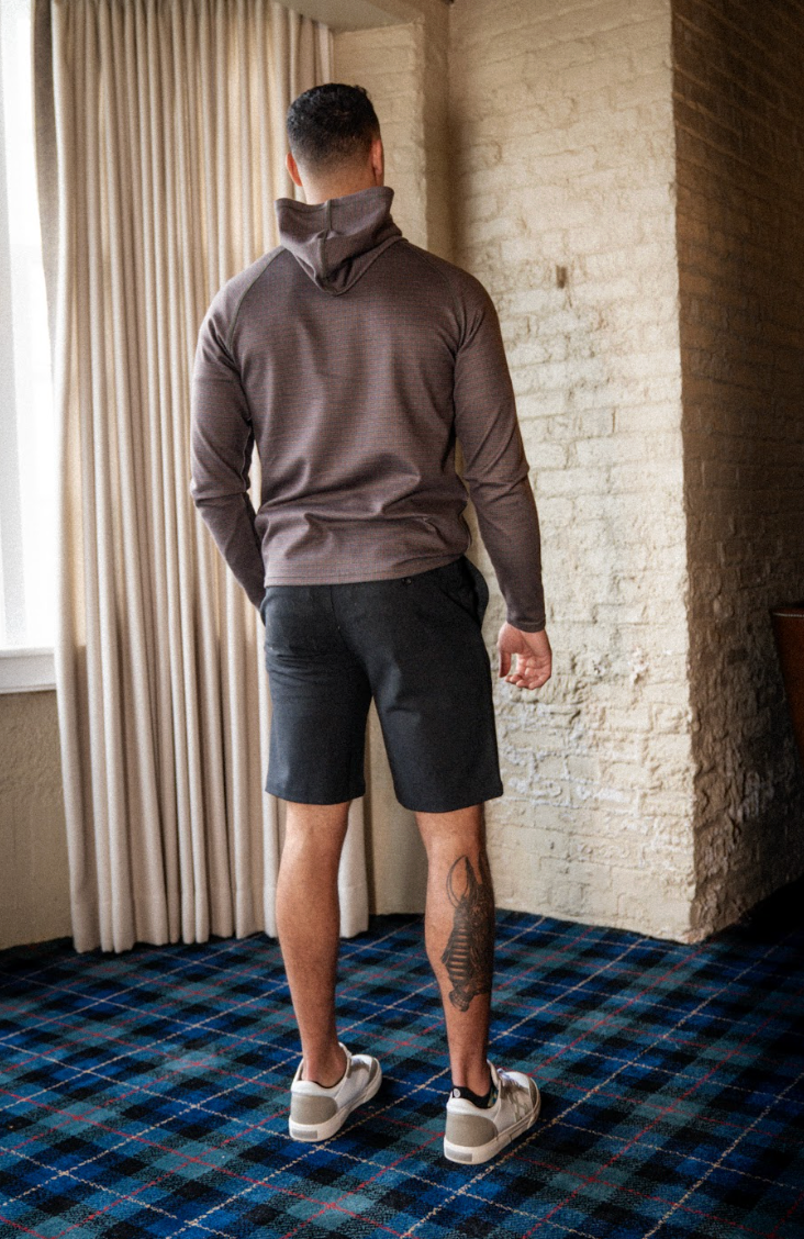 Dunbar Hoodie - Field Multi Houndstooth