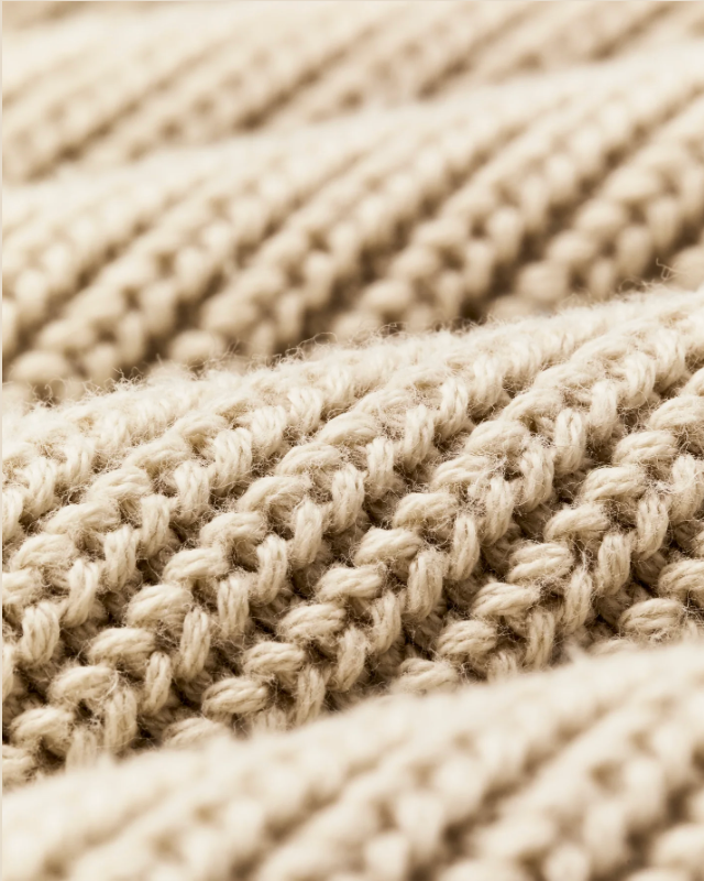 Vintage Cotton Crewneck Sweater - Natural