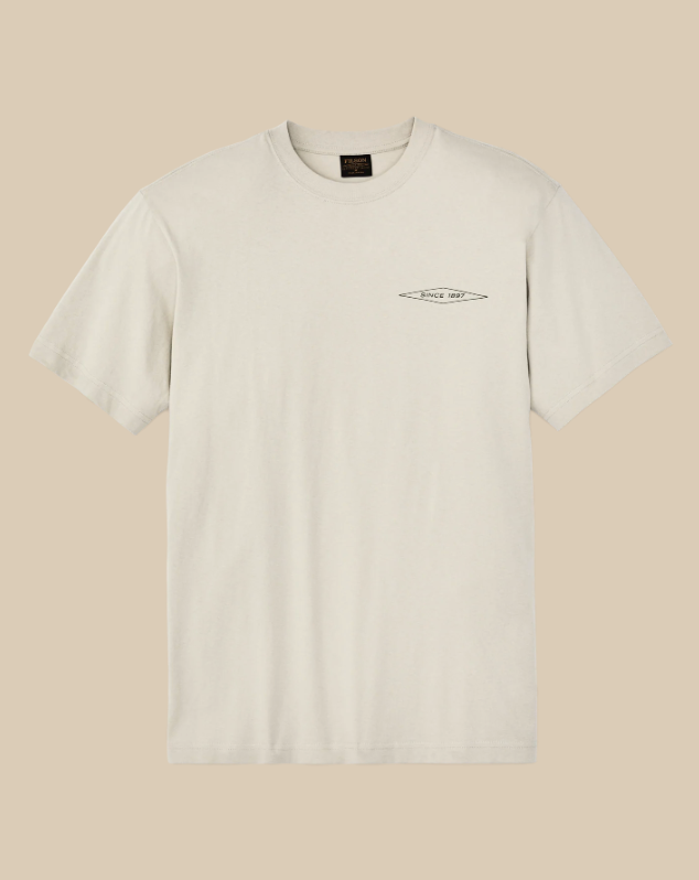 Diamond Graphic T-Shirt - Grey Sky