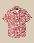 S/S Lightweight Alaskan Guide Shirt - Russet Print