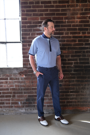 Varner Performance Pique Polo - Adler Heather
