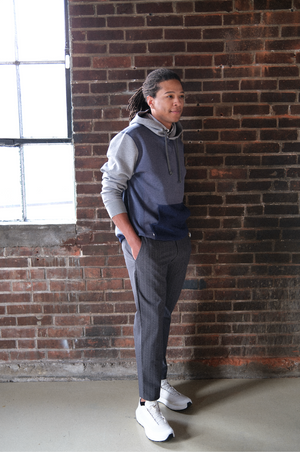 Nygren Performance Trouser - Black Herringbone