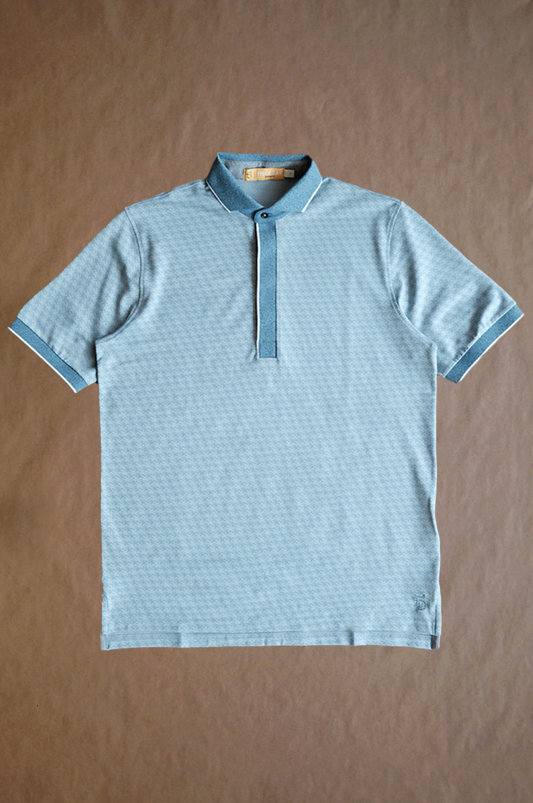 Varner Performance Pique Polo - Burnham Heather / Shedd