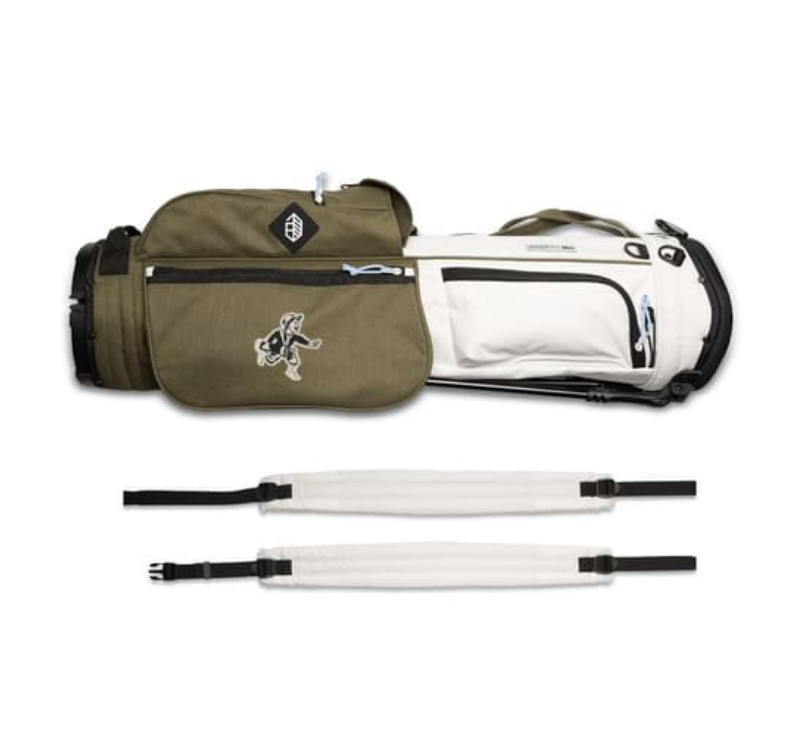 Rover Stand Bag - Bone/Olive Night